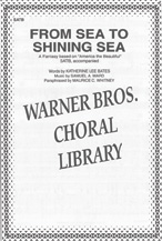 From Sea to Shining Sea SATB choral sheet music cover